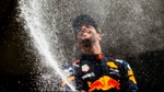 Ricciardo celebrates