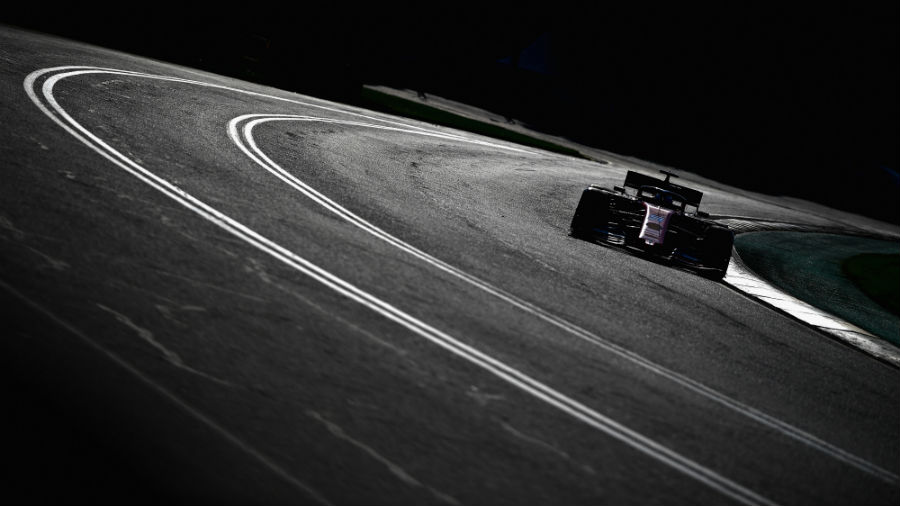 Sebastian Vettel of Germany driving the 5 Scuderia Ferrari SF90