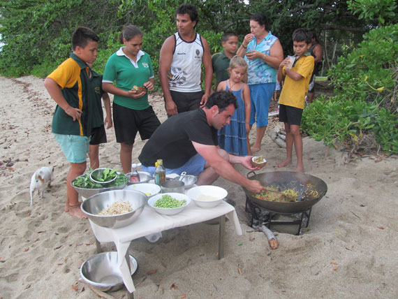 Beach banquet