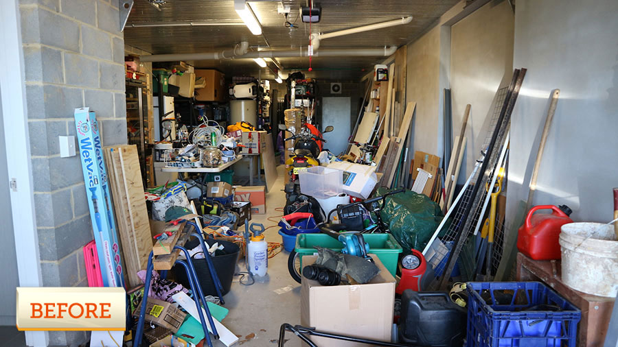 The Garage - Before and After