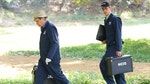 Ducky and Palmer arrive on the scene