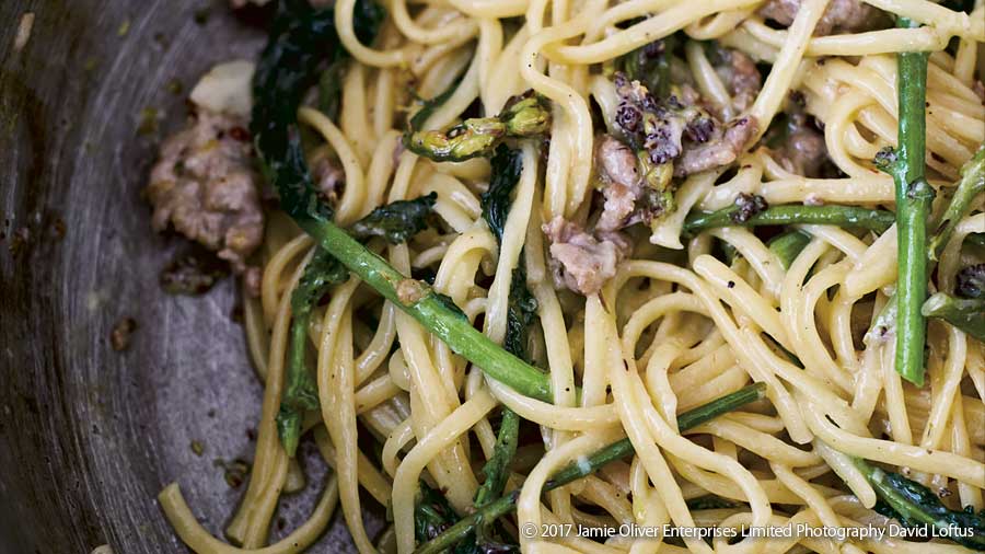 Sausage Linguine