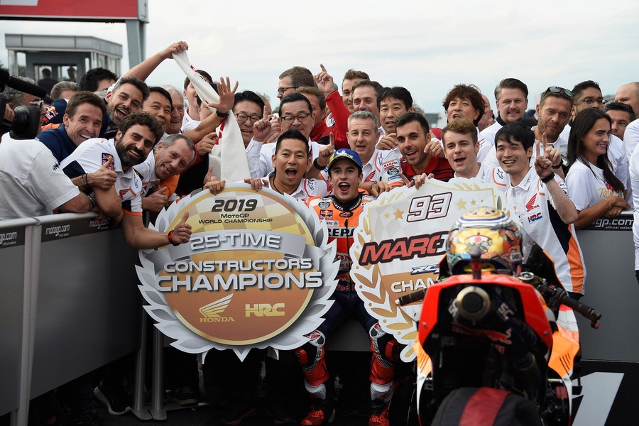 Honda 2019 Constructors Champions
