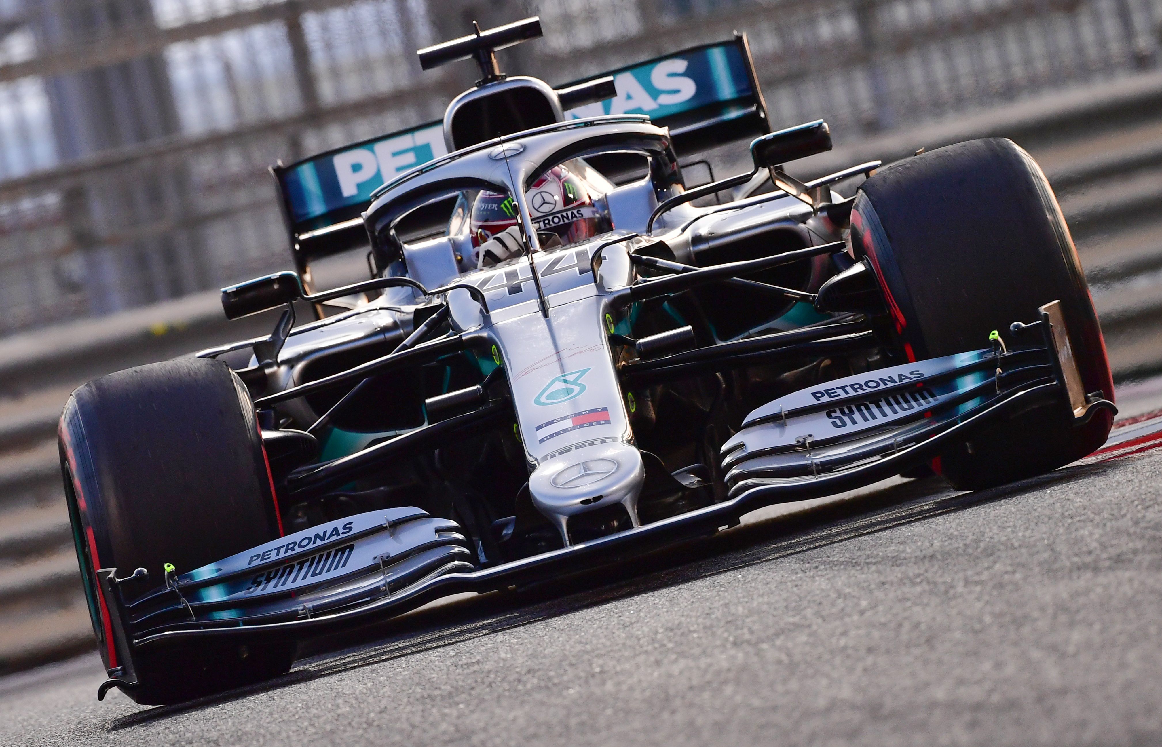 Topshot - mercedes' british driver lewis hamilton