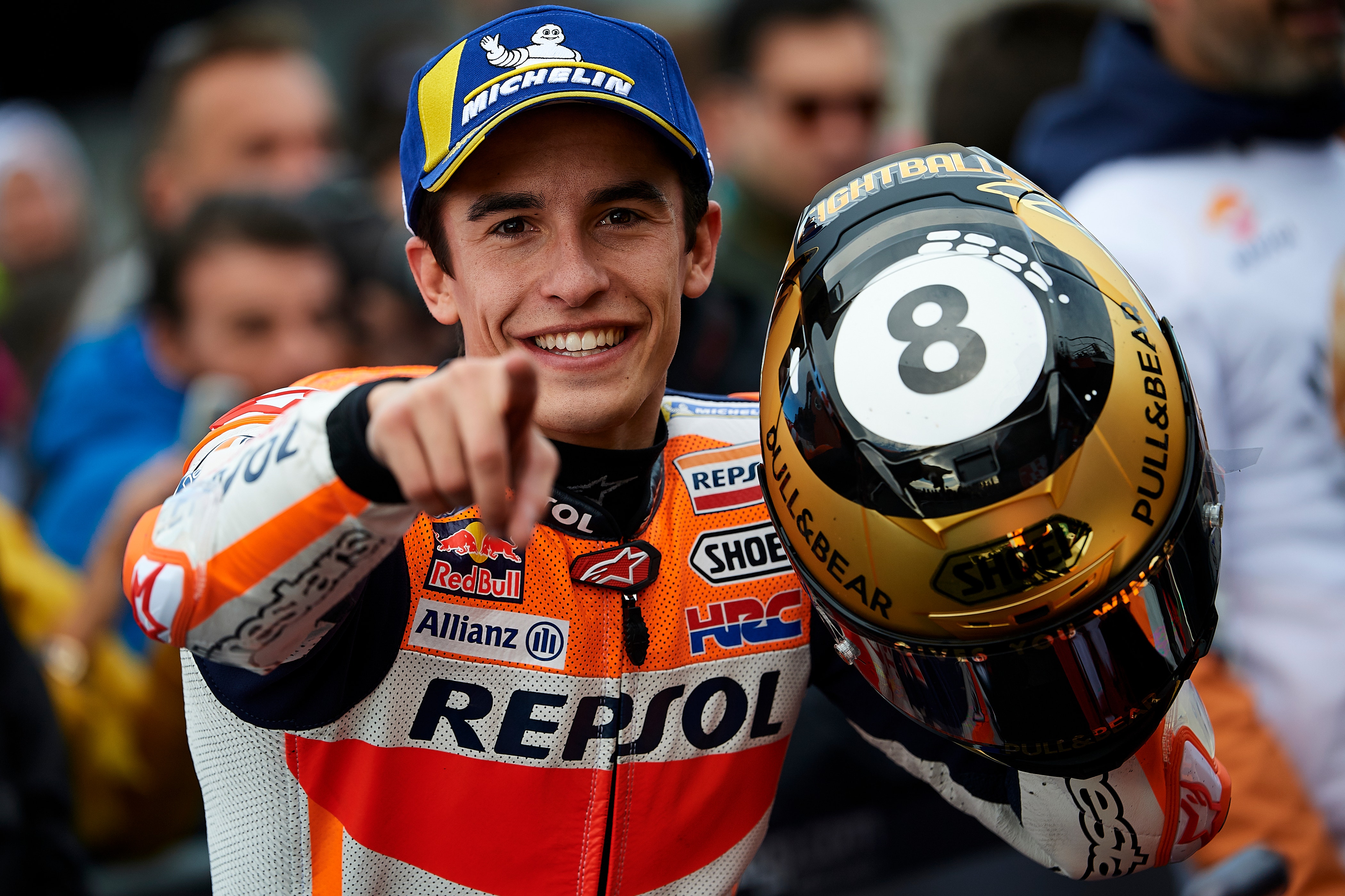 marc marquez 8 ball helmet