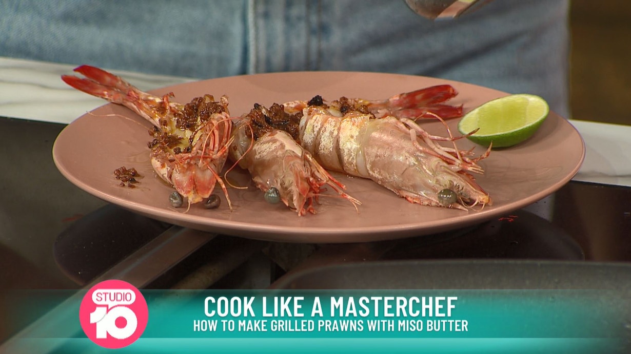 Wild Sustainable Prawns With Miso Butter