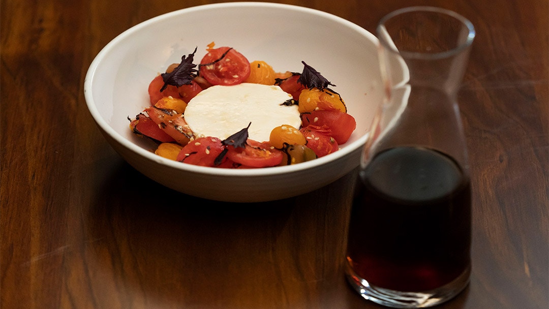 Tofu Tomato Salad