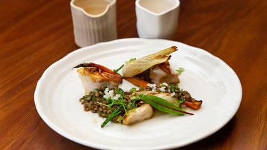Snapper and Lentils