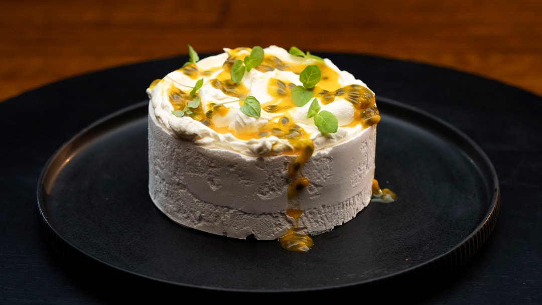 Mango Passionfruit Pavlova