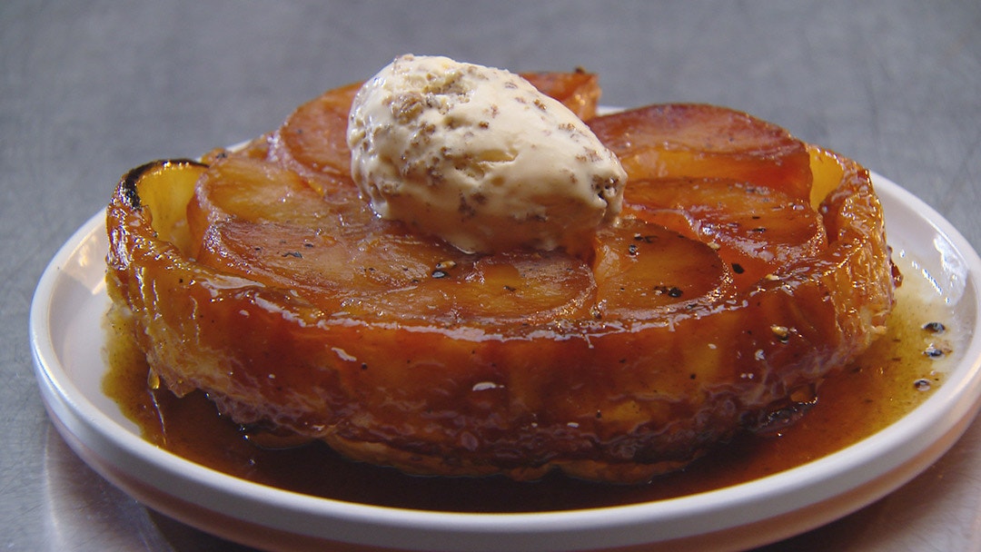 Star Anise and Ginger Tarte Tatin