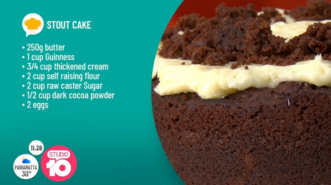Reece Hignell's Stout Cake