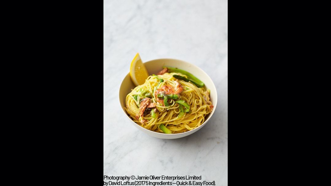 Hot-Smoked Salmon Pasta