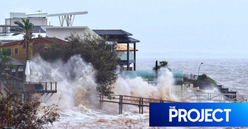 Byron Bay Beach Almost Gone As Wild Weather Smashes NSW And QLD