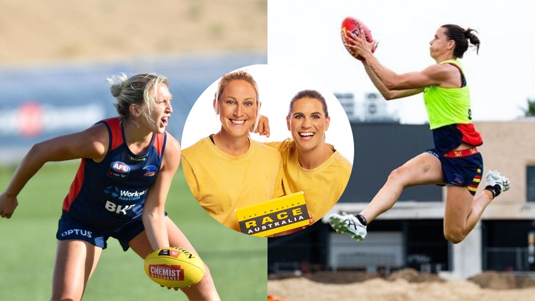 ‘We’re Excited To Finally Join The Party’: AFLW Superstars MJ And Chelsea Join The Amazing Race As Stowaways