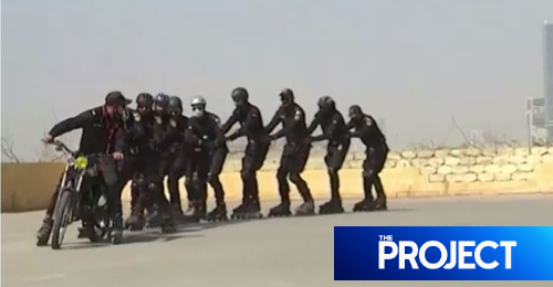 Rollerblading Cops Are Fighting Crime In Pakistan