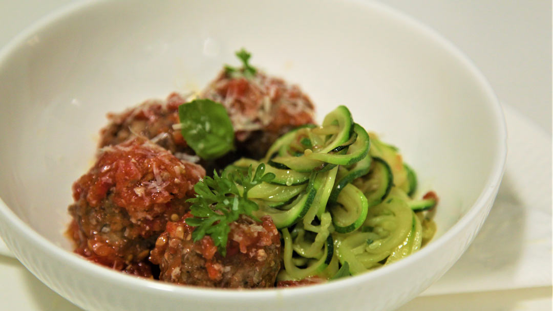 Meatball Zoodles