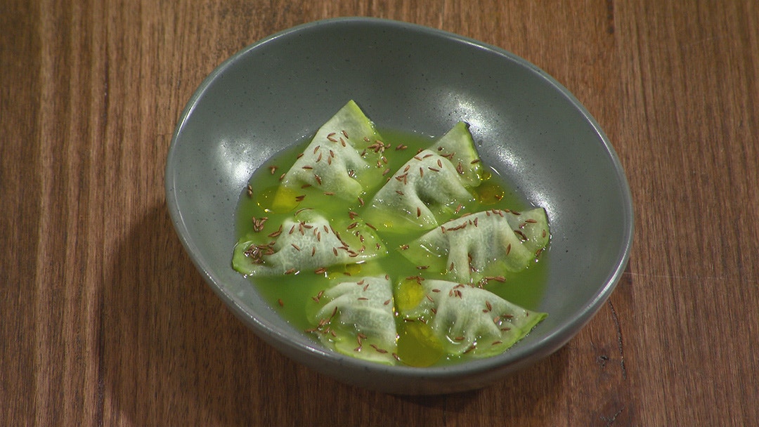 Cucumber Dumplings