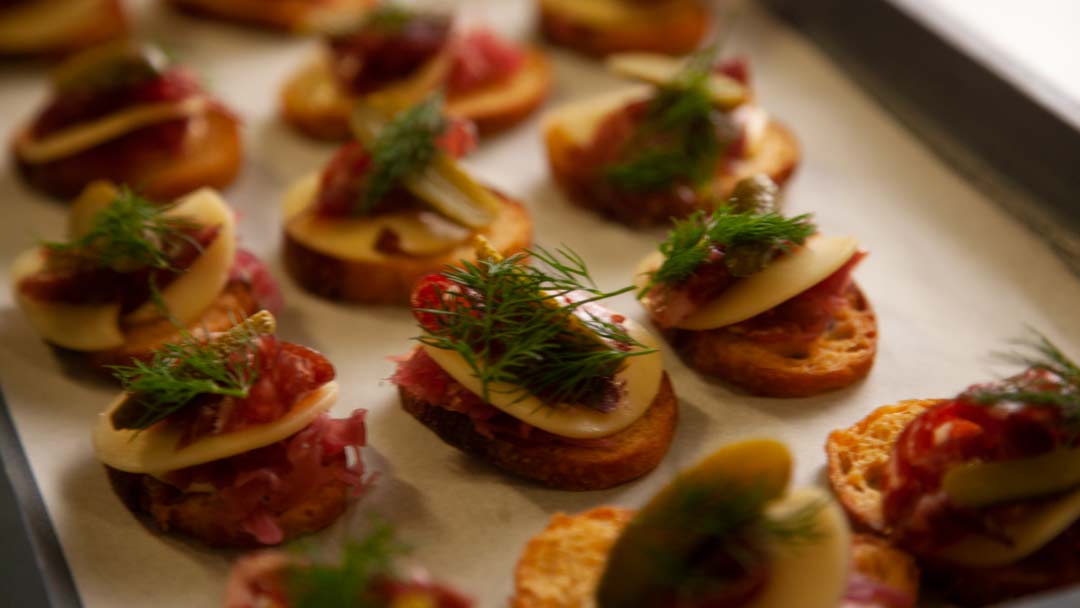 Mini Ruben Canape