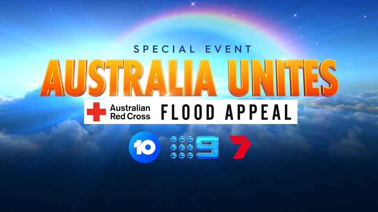 Australia Unites: Red Cross Flood Appeal Telethon To Help Those Affected By  Floods - Network Ten