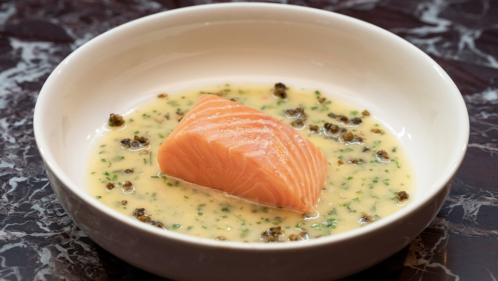 Salmon with Herb Beurre Blanc