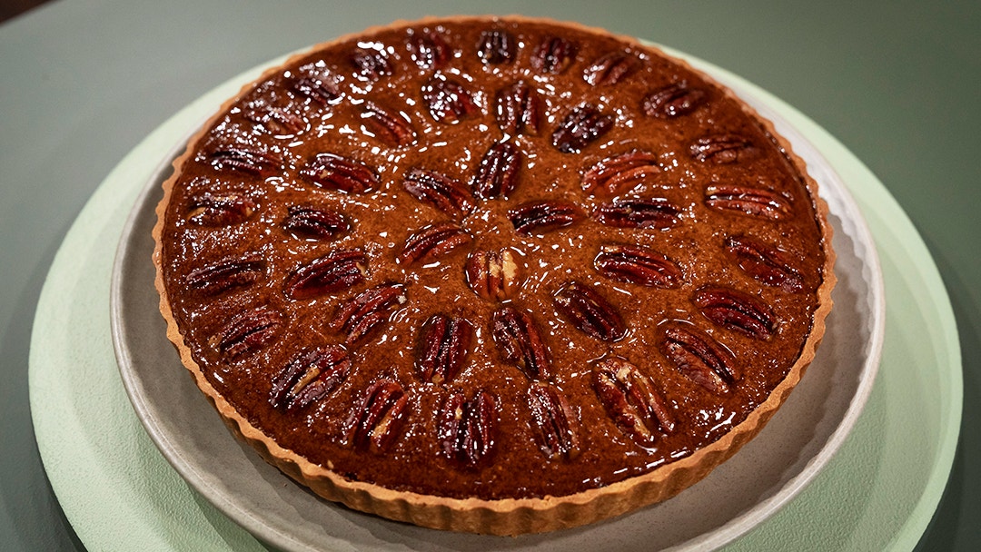 Smoked Pecan and Butterscotch Tart