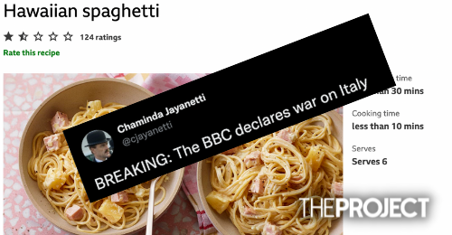 BBC Pasta Recipe Causes Outrage All Because It Includes, Well, Pineapple -  Network Ten