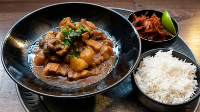 Babi Pongteh and Sambal Ikan Bilis