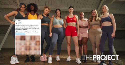 adidas' controversial bare breasted ads get banned by advertising