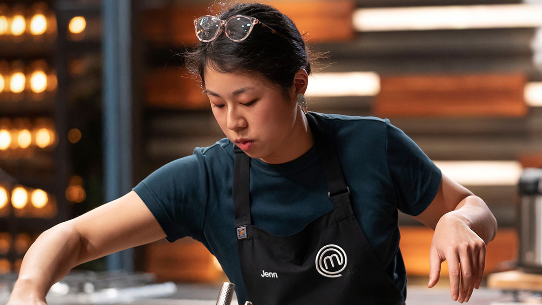 This Was My Biggest Fear': Jenn Lee Eliminated From The MasterChef Kitchen  During Time Challenge - Network Ten