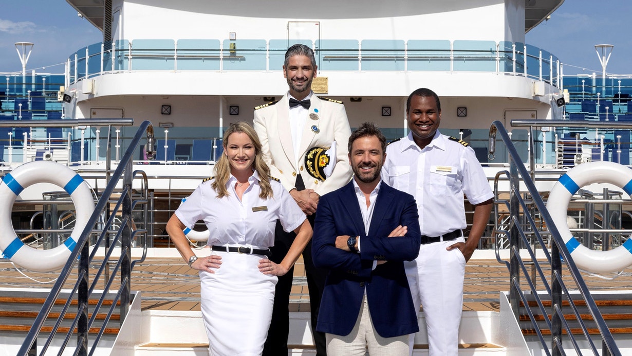 Exciting and new introductions between the original cast of The Love Boat  and The Real Love Boat hosts and crew - Princess Cruises