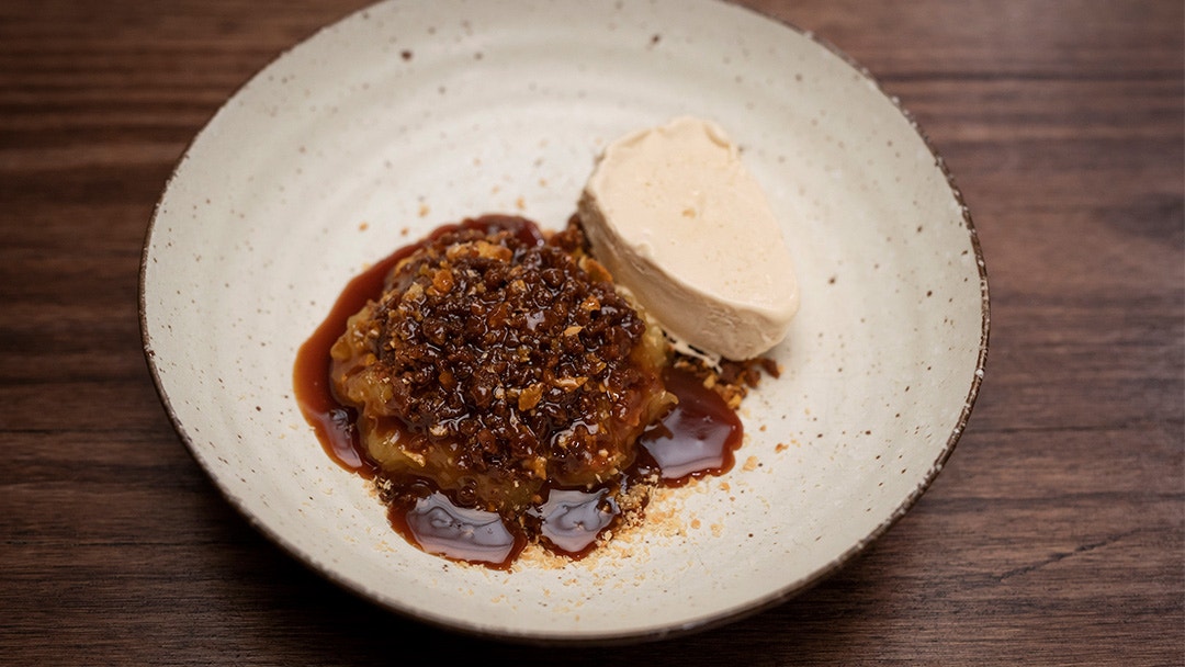 Apple Crumble and Parfait