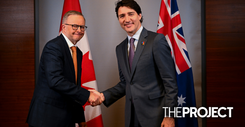 Awkward Moment Canadian Prime Minister Justin Trudeau Forgets Anthony Albanese's Name