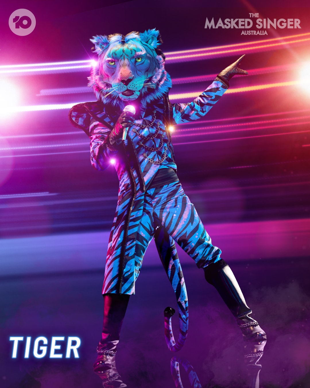 The Masked Singer Australia 2022 Masks Tiger