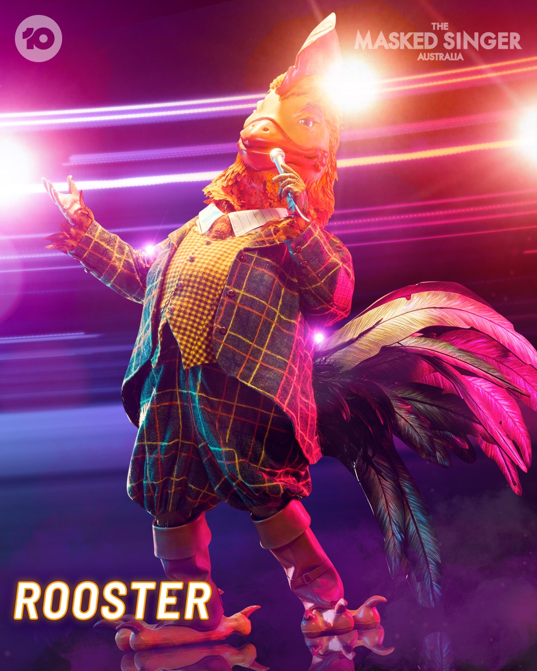 The Masked Singer Australia 2022 Masks rooster