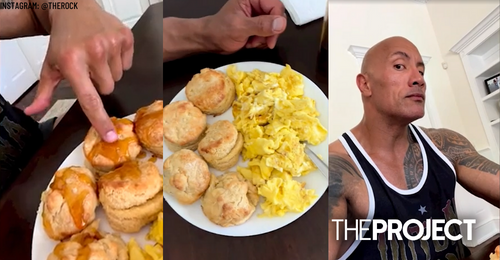 Dwayne 'The Rock' Johnson reveals massive 'cheat meal' including