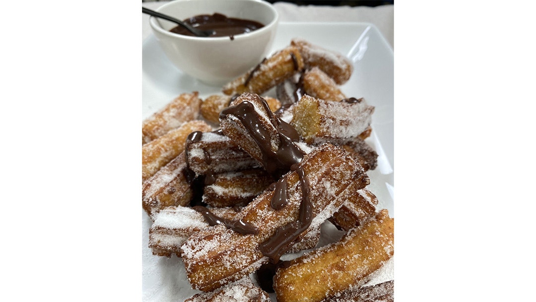 Churros with Chocolate Sauce