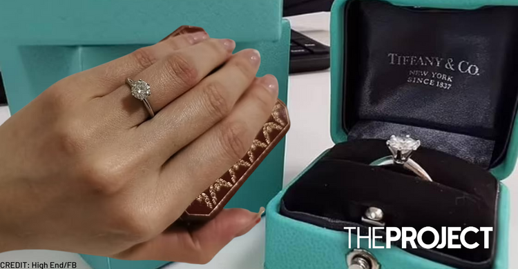 Australian Woman Divides The Internet After Listing Her Tiffany Engagement For Sale On Facebook.