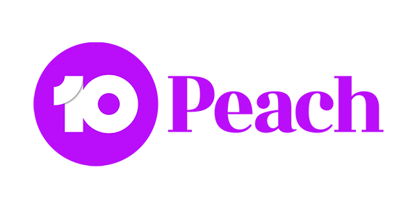 10 Peach Logo