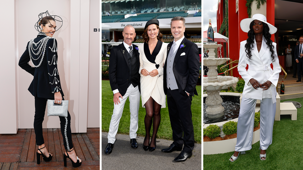 Fashion from the 2022 Penfolds Victoria Derby Day