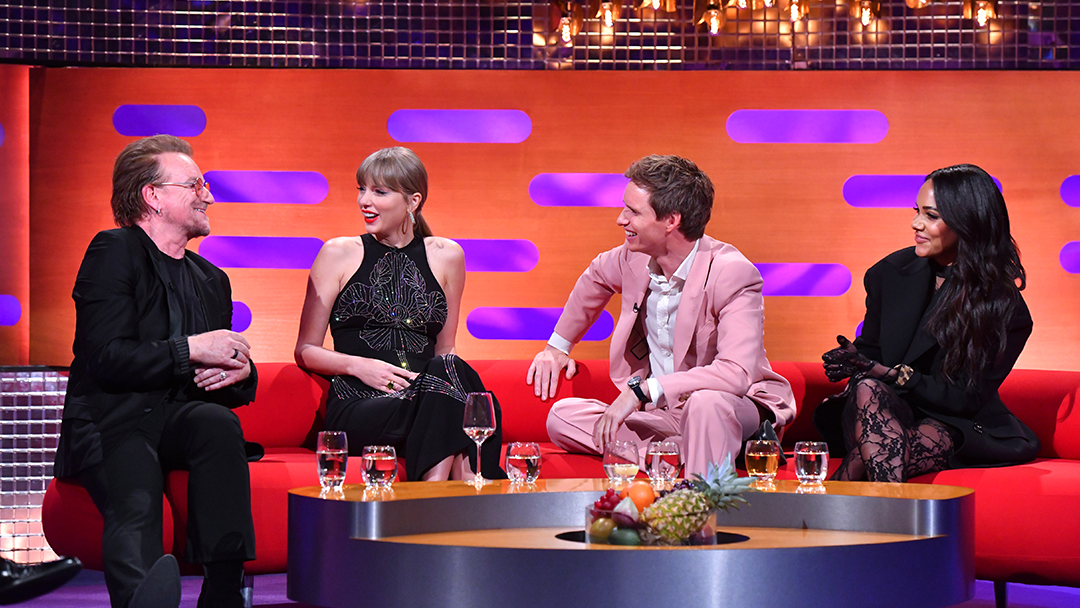 Icon Taylor Swift Pops By The Graham Norton Show