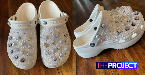 ignorere fe omfattende Brides Are Wearing Crocs On Their Wedding Day And People Are Losing It -  Network Ten