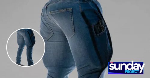 These Jeans Will Inflate To Your Lower Body In A Motorcycle Crash - Network Ten