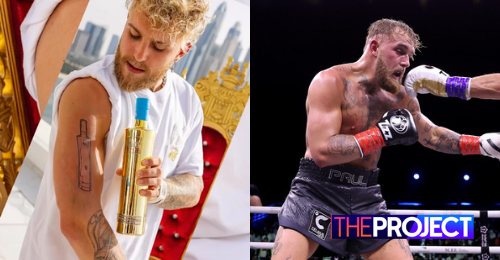 Jake Paul gets tattoo of Floyd Mayweathers hat  Sport  Independent TV