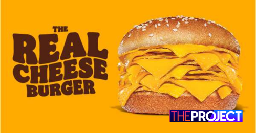 ‘Real Cheeseburger’ With 20 Slices Of Cheese And No Meat Launched By Burger King