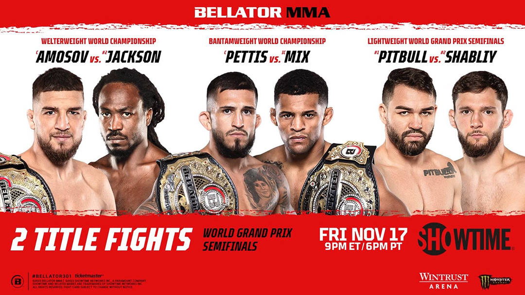 Bellator 301: Main Card Confirmed