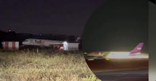 Video Shows Moment Plane Crash Lands At Airport After Landing Gear Failed