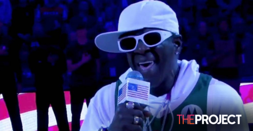 Flava Flav Performs Memorable Rendition Of The U.S. National Anthem