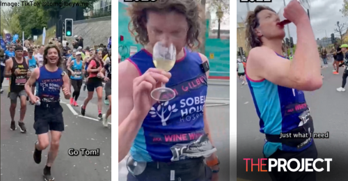 Runner Tastes 25 Glasses Of Wine During London Marathon