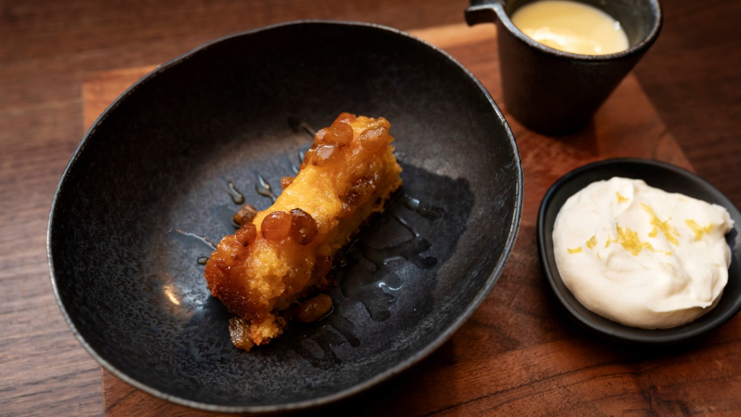 Sticky Toffee Pudding with Custard