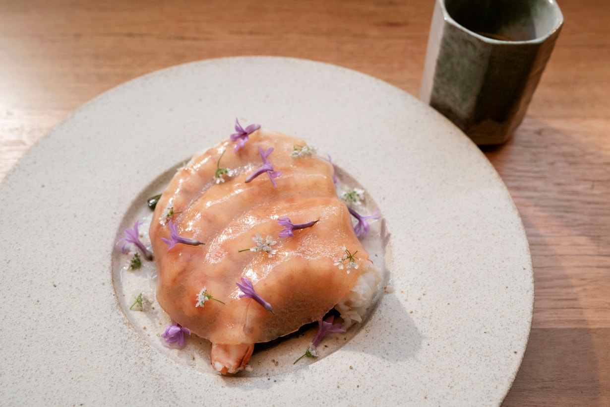 Carolina Reaper Prawn Consommé